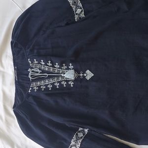 Abercrombie & Fitch Boho Hippie Shirt, Med